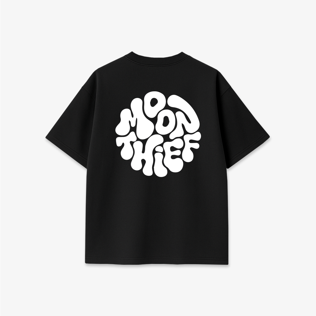 Moon Theif - Printed Oversized T-Shirt